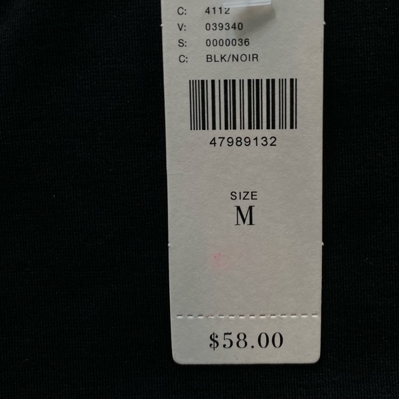 NWT Anthropologie Sz M Contrast Knit Top - Picture 8 of 8